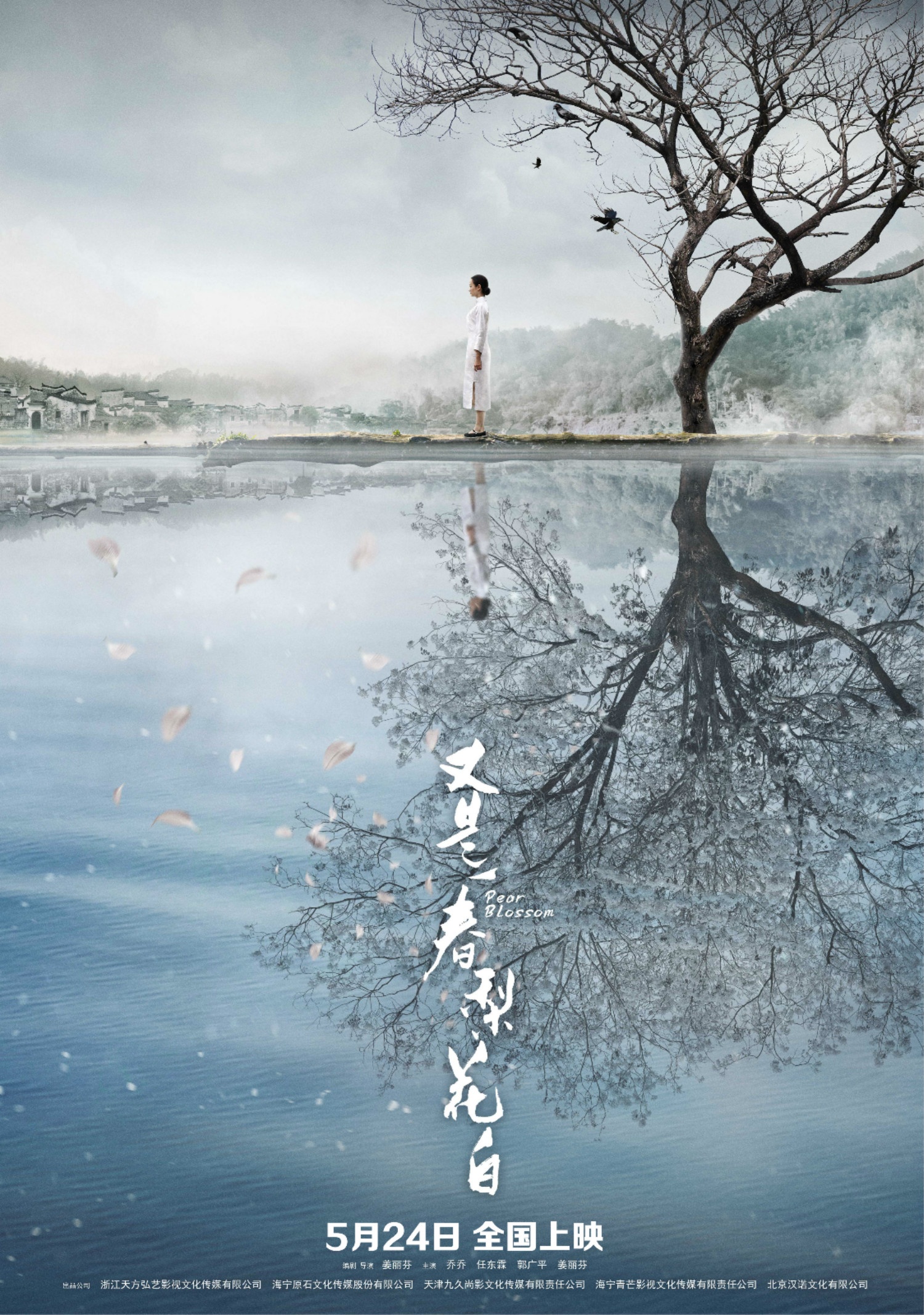 电影《又是一春梨花白》曝定档海报 展现江南水乡韵味