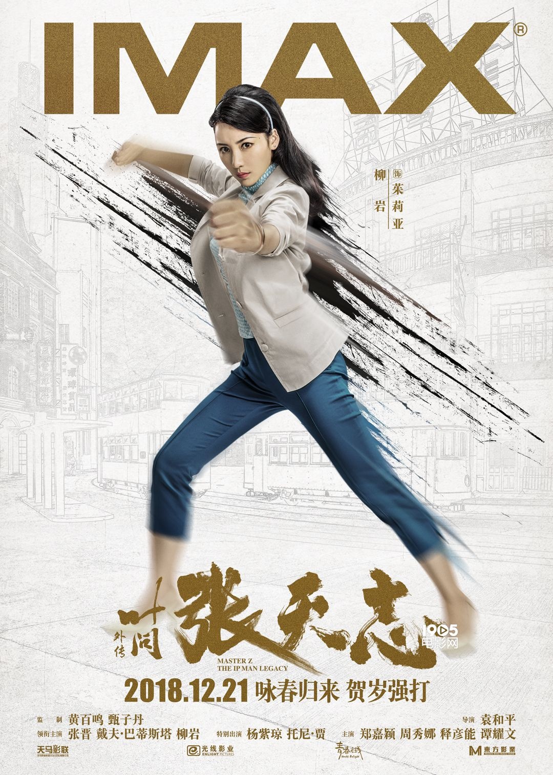 《叶问外传：张天志》海报 柳岩张晋隔空比武