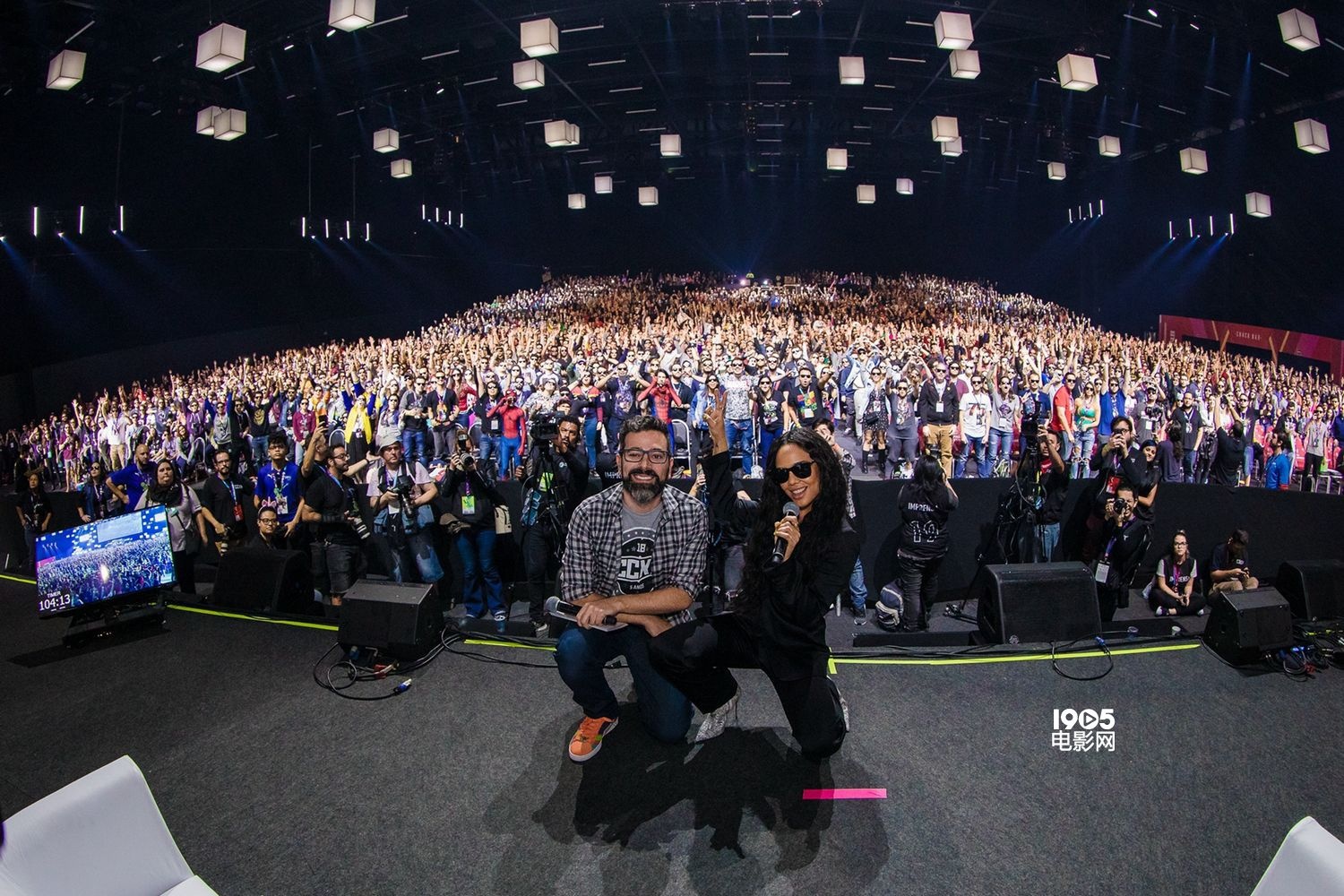 电影《黑衣人》系列新作女主亮相圣保罗漫展