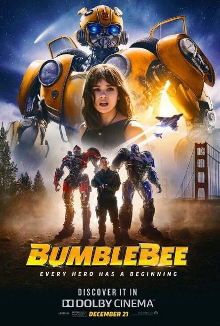 《大黄蜂》发布杜比版海报 正反派全景式展现