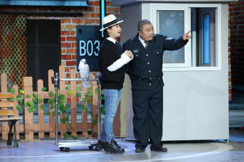 《我爱满堂彩》保安嘉宾闹乌龙 周艳泓现场秀才艺