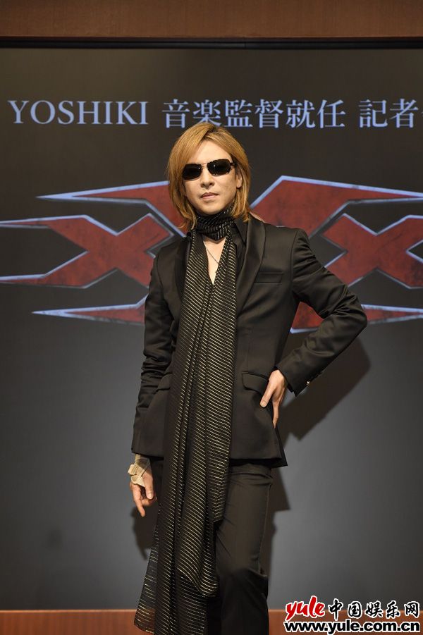 YOSHIKI就任《极限特工4》音乐指导及电视剧制片人 确认参演电影