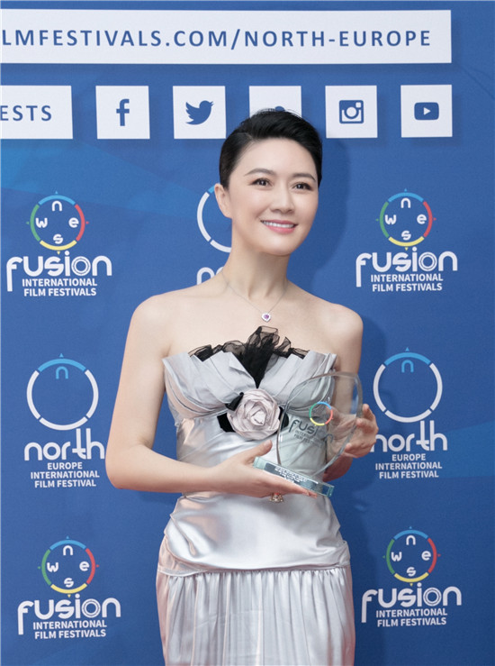 中国演员田海蓉伦敦封影后  《一代女魂唐群英》感动北欧电影节