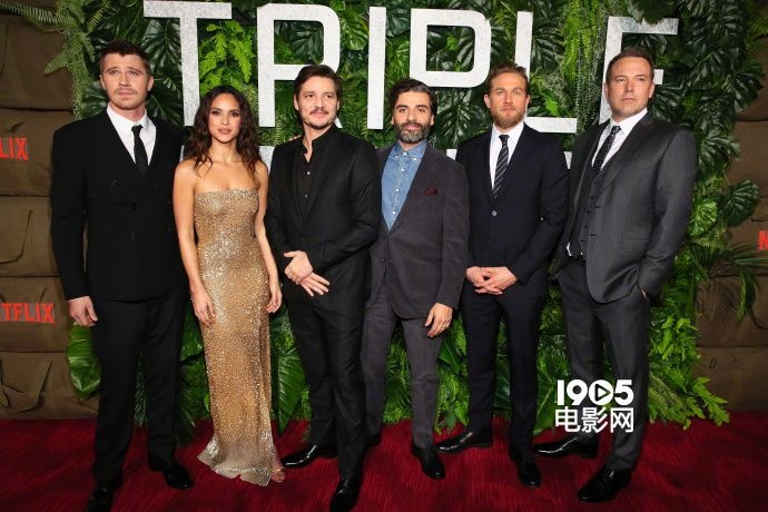 型男齐聚！“大本”现身《三方国界》纽约首映礼