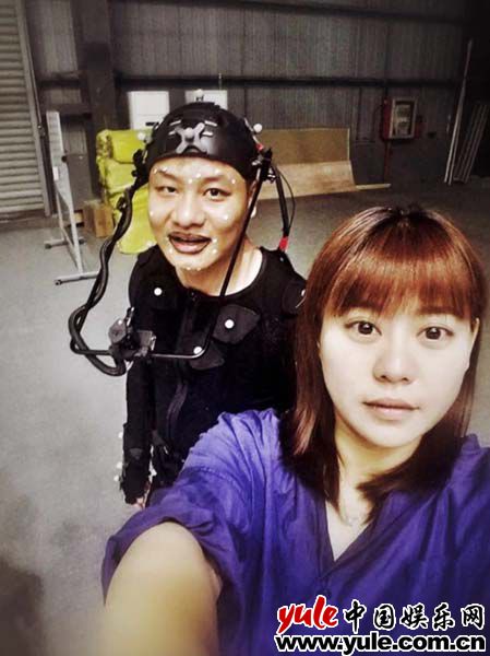 刘洋参演电影《疯狂外星人》动捕 与宁浩导演合作受益良多