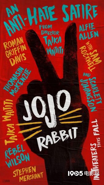 斯嘉丽《乔乔兔》曝预告 《雷神3》导演自导自演