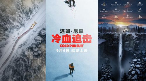 连姆·尼森主演电影《冷血追击》曝三张艺术海报