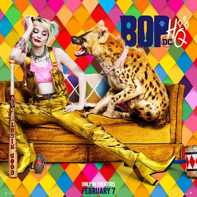 《猛禽小队》曝新海报色彩斑斓 小丑女独挑大梁