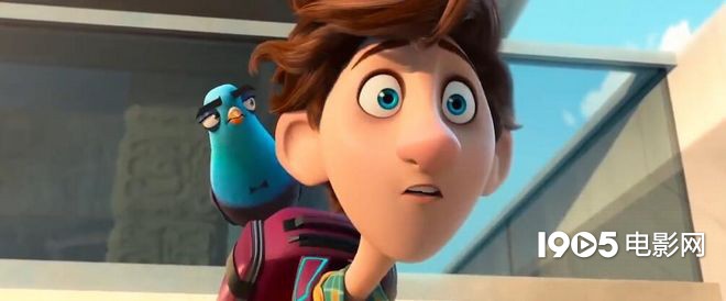 《变身特工》发布片段 汤姆·赫兰德配音角色跳楼