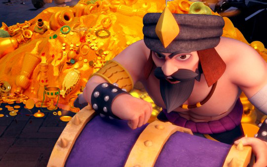 《阿里巴巴与神灯》发布“阿兹罗德宝藏版海报”