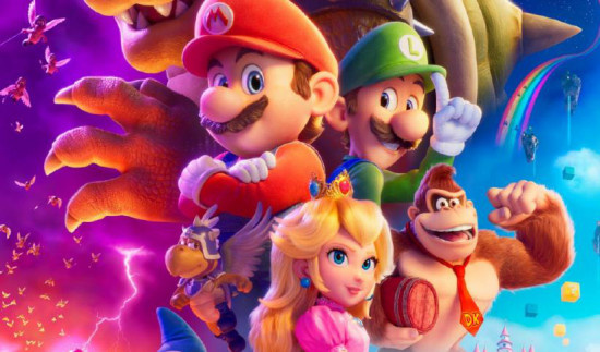 《超级马力欧兄弟》曝新海报 酷霸王桃花公主现身