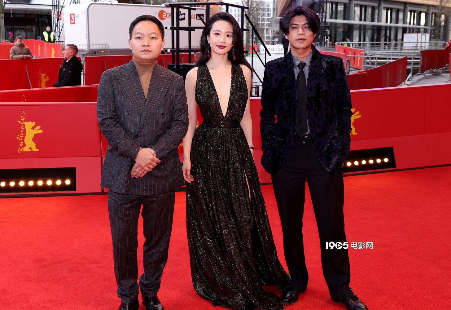华语片《雪云》柏林首映 李梦亮相红毯彰显东方美