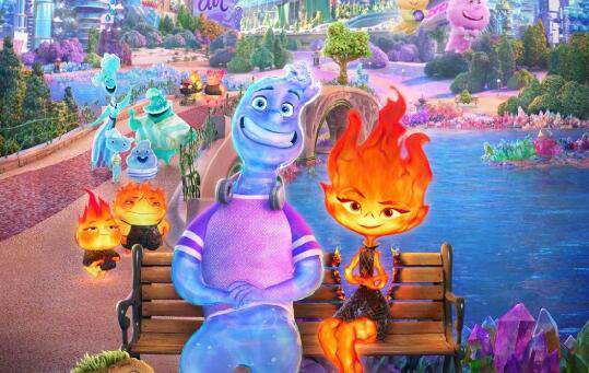 《疯狂元素城》发布正片片段 火元素怒气引发爆炸