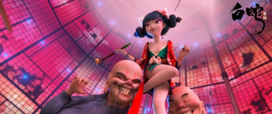 《白蛇：缘起》曝小狐妖片段 萝莉外表妖媚风情