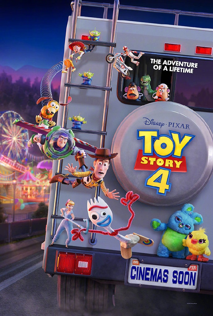 《玩具总动员4》曝预告海报 调皮叉叉惹全员出动