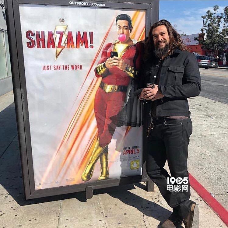 《雷霆沙赞！》上映在即 DC“一哥”海王力挺小弟