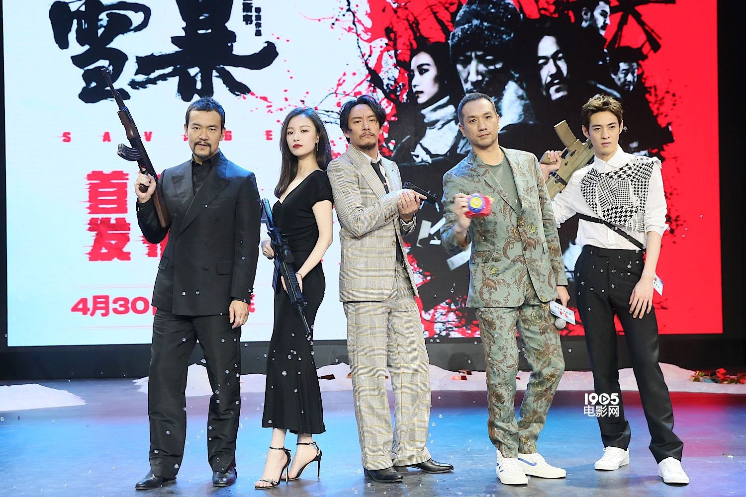 《雪暴》首映礼：用“中国英雄”对抗《复联4》