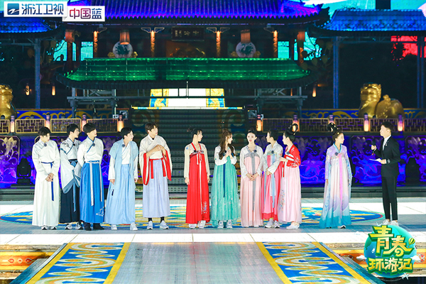 浙江卫视《青春环游记》王凯西安策划大型演出 吴谨言舞蹈再现唐韵之美