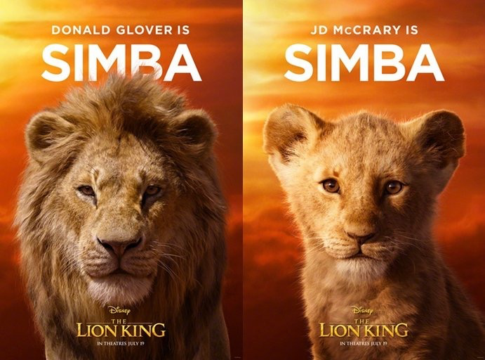 真人版《狮子王》首发海报，毛发质感超逼真