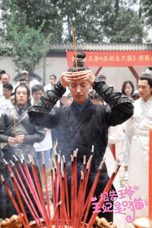 《报告王爷，王妃是只猫》开机，王宥钧诠释古装版“教导主任”