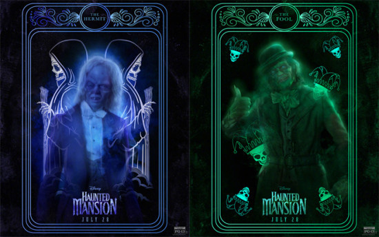 迪士尼新片《幽灵鬼屋》曝海报预告 惊悚混杂喜感