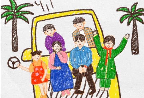 《失控家族》曝手绘海报 包贝尔王智蔡明惊喜加盟